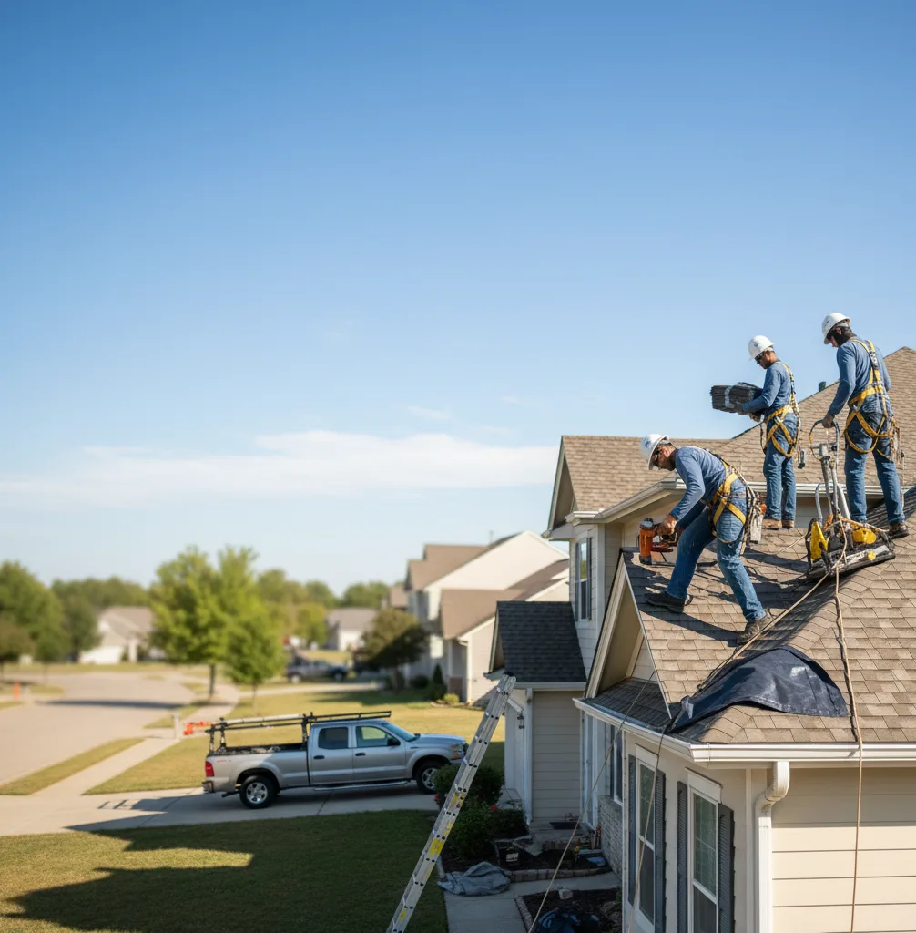 Roof Inspection in Somerset, TX